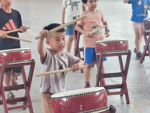 鼓樂齊鳴在校園