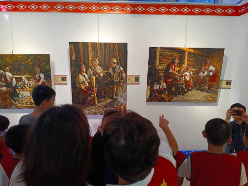 張文松油畫展