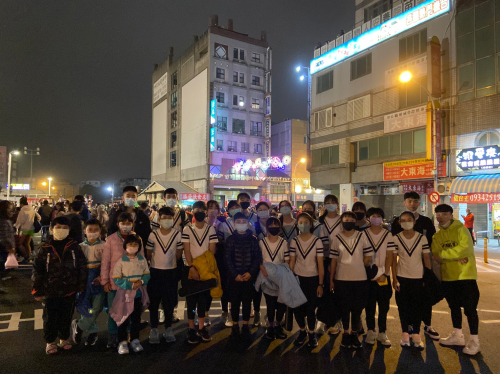 苗栗市火旁龍踩街