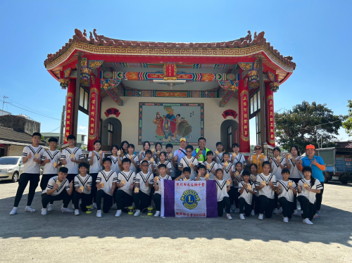 白沙屯拱天宮采風活動及扯鈴表演