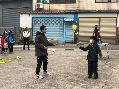 蘆竹南藝術季文化體驗與扯鈴表演