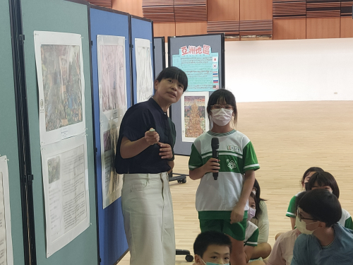 結合各種展覽提升師生藝術氣質