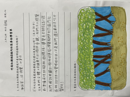 參訪學習單