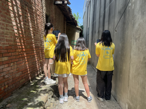 學生的社區走讀與攝影實作
