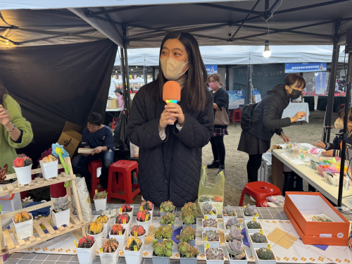 連續4日參加義賣活動